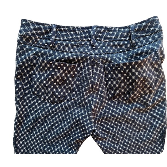 J. McLaughlin | Straight Leg Pants | Skinny Brown Tan Pattern | Women’s Size 4 - Picture 4 of 6